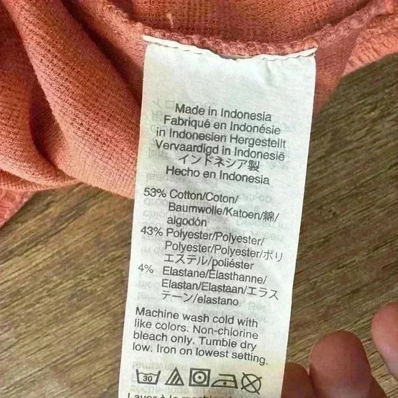 MADEWELL Texture & Thread Wrap-Tie Tank Top Style: L8969 Sz M Side Tie office - Picture 6 of 9